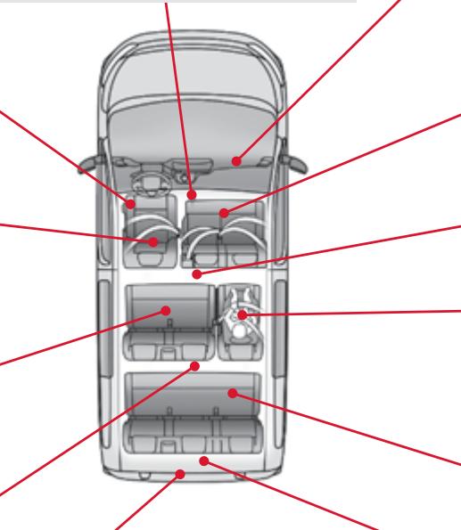 CITROEN SpaceTourer (2016-2023) - Plafonnier avant 140 - 1