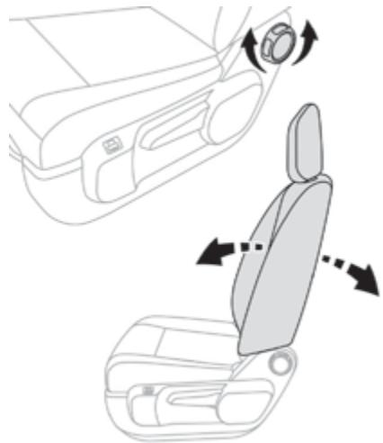 CITROEN SpaceTourer (2016-2023) - Inclinaison du dossier - 1