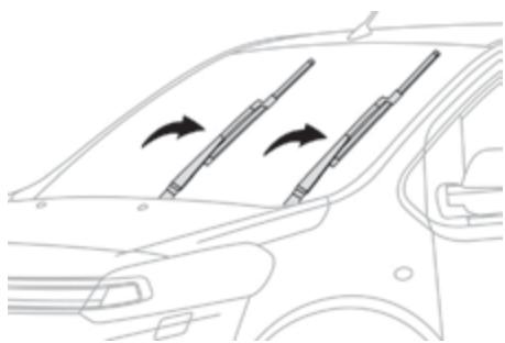 CITROEN SpaceTourer (2016-2023) - Avant démontage d'un balai avant - 1