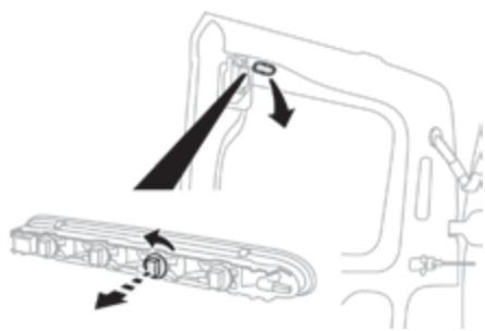 CITROEN SpaceTourer (2016-2023) - Troisième feu de stop (portes battantes) - 2