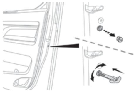 CITROEN SpaceTourer (2016-2023) - Verrouillage de la porte passager avant - 1