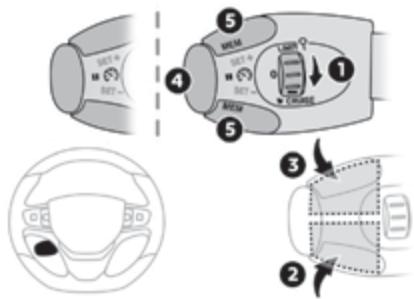 CITROEN SpaceTourer (2016-2023) - Commandes au volant - 1