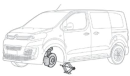 CITROEN SpaceTourer (2016-2023) - Montage de la roue - 1