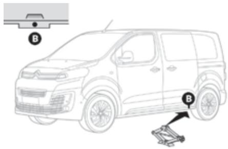 CITROEN SpaceTourer (2016-2023) - Accès à la roue de secours - 2
