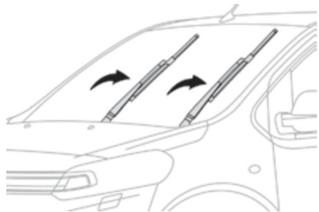 CITROEN SpaceTourer (2016-2023) - Position particulière de l'essay-vitre avant - 1