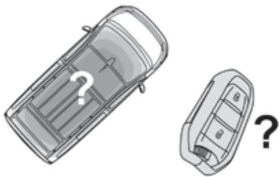 CITROEN SpaceTourer (2016-2023) - Télécommande non reconnue - 1