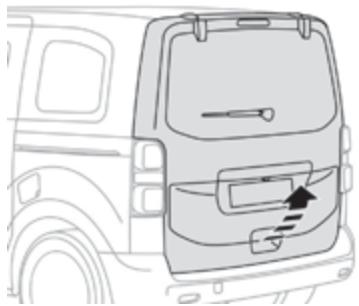 CITROEN SpaceTourer (2016-2023) - Volet de coffre Ouverture - 1