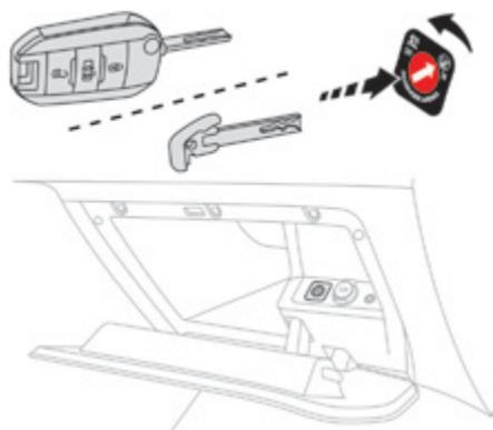 CITROEN SpaceTourer (2016-2023) - Airbag passager OFF - 1