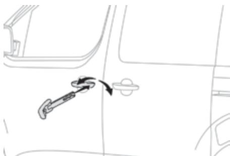 CITROEN SpaceTourer (2016-2023) - Verrouillage de la porte conducteur - 1
