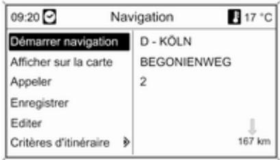 OPEL Astra J (2009-2012) - Demarrer navigation - 1