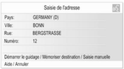OPEL Astra J (2009-2012) - Changement des options d'itinétaire - 3