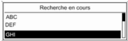 OPEL Astra J (2009-2012) - Répertoire téléphonique - 1