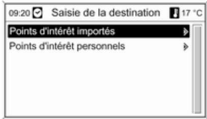 OPEL Astra J (2009-2012) - Programmer une entrée myPOls comme une adresse de domicile - 1