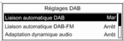 OPEL Astra J (2009-2012) - Configurer le DAB - 2