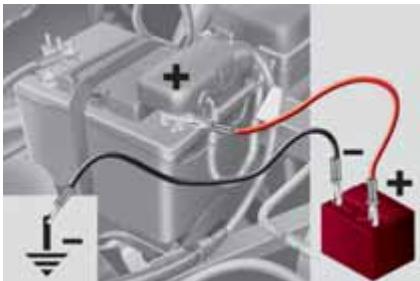 ALFA ROMEO 4C (2013-2020) - DÉMARRAGE AVEC BATTERIE D'APPOINT - 1
