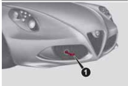 ALFA ROMEO 4C (2013-2020) - ACCROCHAGE DE L'ANNEAU D'ATTELAGE - 2
