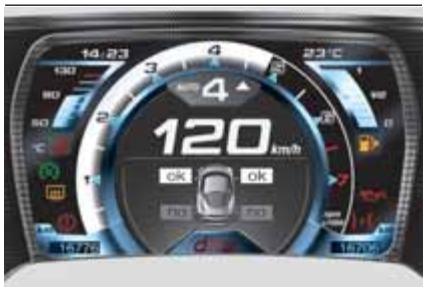 ALFA ROMEO 4C (2013-2020) - Avertissements de basse pression du système de contrôle de la pression des pneus - 1