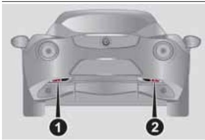 ALFA ROMEO 4C (2013-2020) - FEU ANTIBROULLARD ARRIÈRE/ FEU DE RECOL - 2