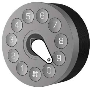 EZVIZ DL01SKEYPAD - Ajouter une carte - 1