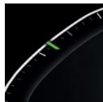 BMW Série 5 G60 - Repère sur l'indicateur de vitesse - 1