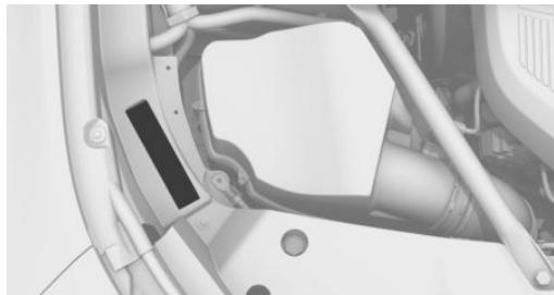 BMW Série 5 G60 - Compartment moteur - 1