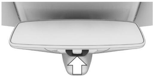 BMW Série 5 G60 - Témoin sur le rétroviseur interieur - 1