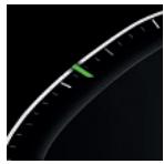 BMW Série 5 G60 - Repère sur l'indicateur de vitesse - 1