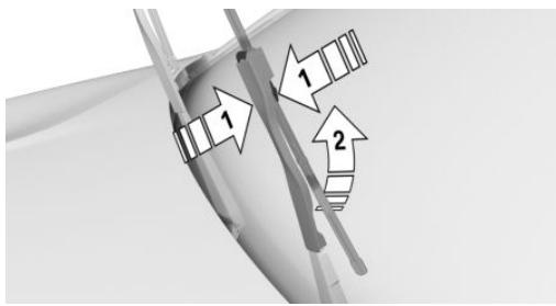 BMW Série 5 G60 - Remplacement des balais d'essuie-glace - 1