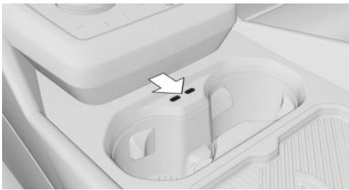 BMW Série 5 G60 - Dans la console centrale avant - 1