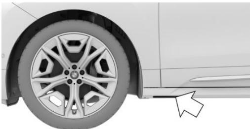 BMW Série 5 G60 - Éclairage de bienvenue avec tapis de lumière - 1