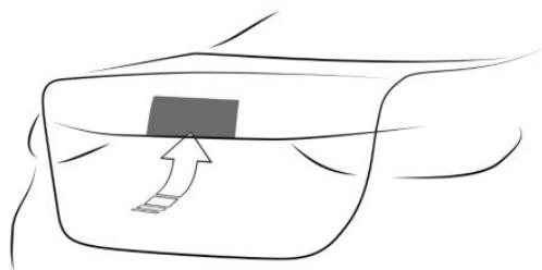 BMW Série 5 G60 - Ouvrir le compartmenté à bagages - 1