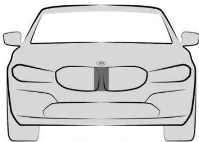 BMW Série 5 G60 - Caméra avant - 1