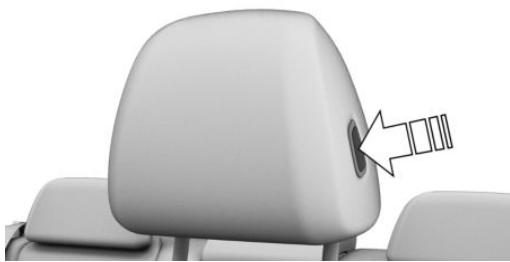 BMW Série 5 G60 - Réglage en hauteur: appuie-têtes manuels - 1