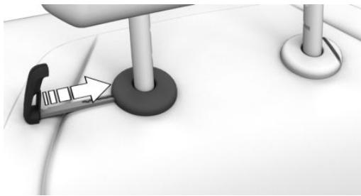 BMW Série 5 G60 - Démontage de l'appuie-tête extérieur - 1