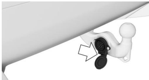 BMW Série 5 G60 - Prise de remorque - 1