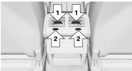 BMW Série 5 G60 - Ventilation à l'arrête - 1