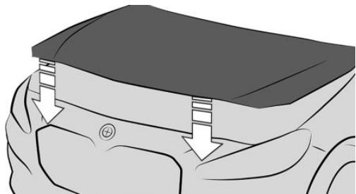 BMW Série 5 G60 - Fermetre du capot - 1