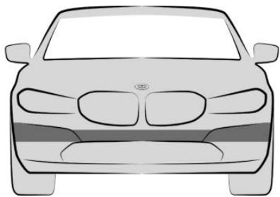 BMW Série 5 G60 - Capeurs à ultrasons avant - 1