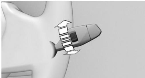 BMW Série 5 G60 - Réglage de la sensibilité du détecteur de pluie - 1