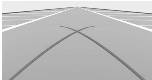 BMW 61 (2023) - Lignes des cercles de braquage - 1