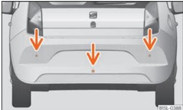 SEAT Mii Phase 3 (2019-2021) - Système d'aide au stationnement - 1