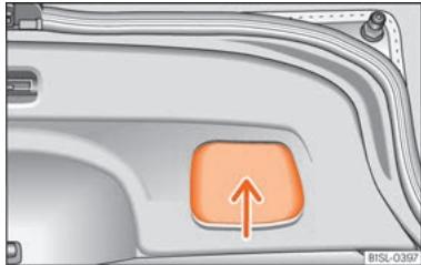 SEAT Mii Phase 3 (2019-2021) - Fermeture du coffre à bagages - 1