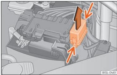 SEAT Mii Phase 3 (2019-2021) - Fusibles dans le compartment-moteur - 1