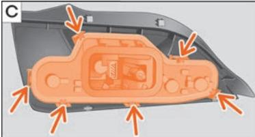 SEAT Mii Phase 3 (2019-2021) - Remplacement des ampoules des deux arriere - 3