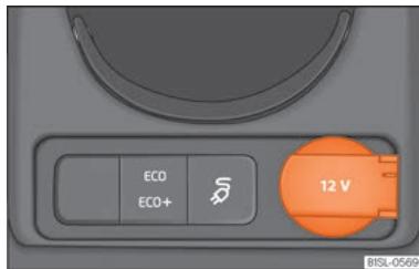 SEAT Mii Phase 3 (2019-2021) - Prises de courant et connexion USB - 1