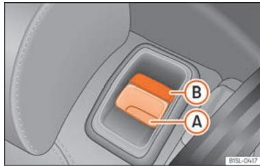 SEAT Mii Phase 3 (2019-2021) - Rabattre et lever le dossier de la banquette arrête - 1