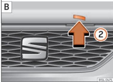SEAT Mii Phase 3 (2019-2021) - Ouverture et fermetre du capot-moteur - 2