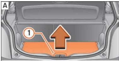 SEAT Mii Phase 3 (2019-2021) - Plancher de coffre à bagages modulable - 1