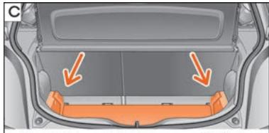SEAT Mii Phase 3 (2019-2021) - Plancher de coffre à bagages modulable - 3