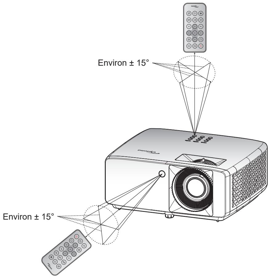 OPTOMA UHZ35 - Portée effective - 1